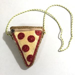 J. Crew Crewcuts Girl’s Glitter Pizza Slice Purse